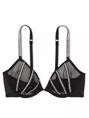 Victoria’s Secret Mesh Bedazzled Bra